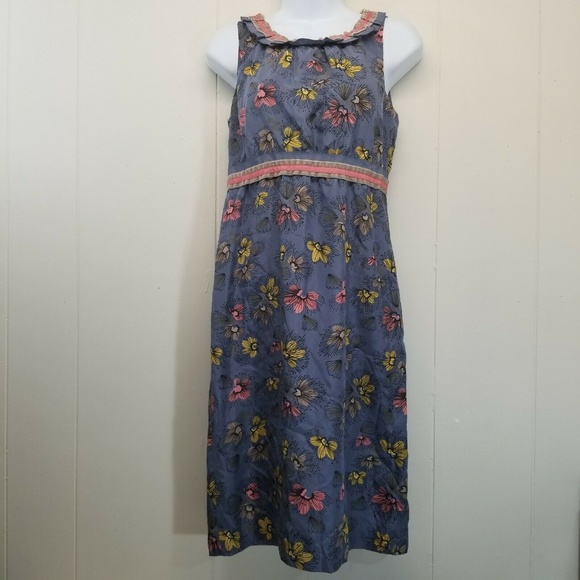 Boden Dresses & Skirts - Boden Limited Edition 2 Dress Blue Pink Floral